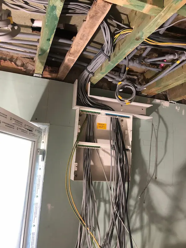 Partial kitchen rewire electrical work