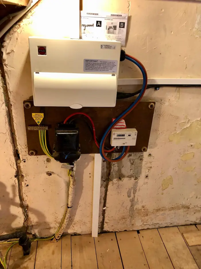 Fuse box upgrade for electrical compliance by Urban Volt Electrical
